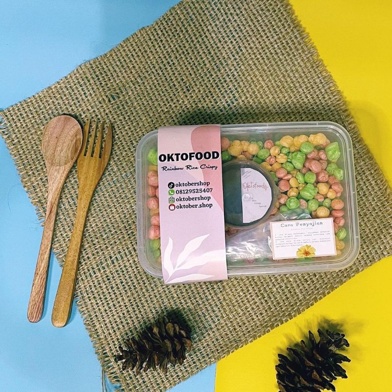 Jual nyam nyam rice crispy jual cemilan kekinian jual snack | Shopee ...