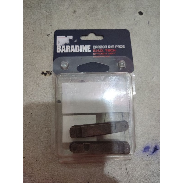 baradine brake pads carbon