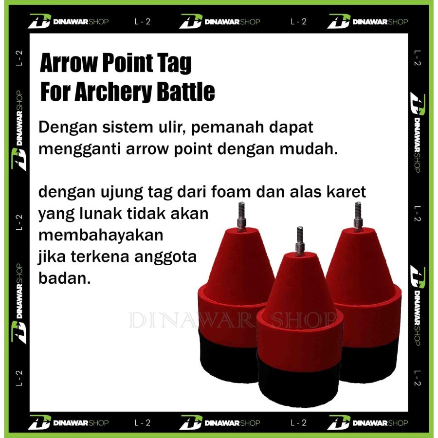 Jual Arrow Point Tag untuk Archery Battle | Shopee Indonesia