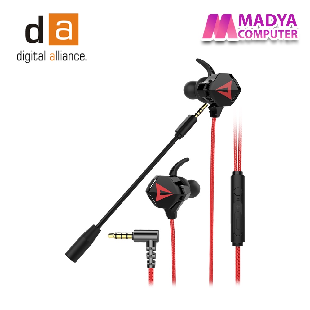 Jual Earphone Gaming Digital Alliance / DA AUDIO PRO - Gaming Earphone ...