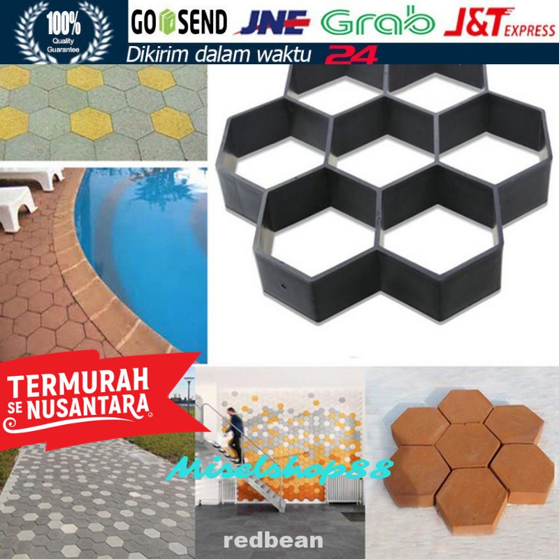 Jual Cetakan Paving Blok Atau Cetakan Semen Paving Block Hexagonal ...