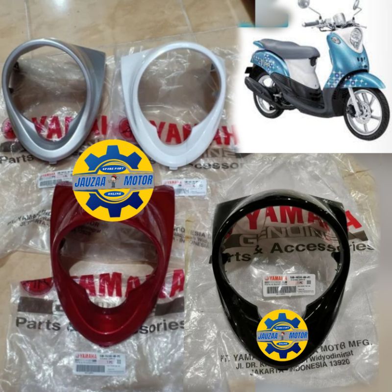 Jual Cover Batok Lampu Depan Fino Carbu Karbu Ub Ori Yamaha Shopee Indonesia