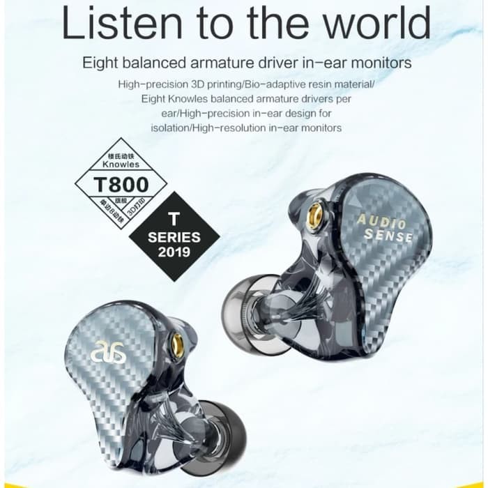 Audiosense T800 - イヤフォン