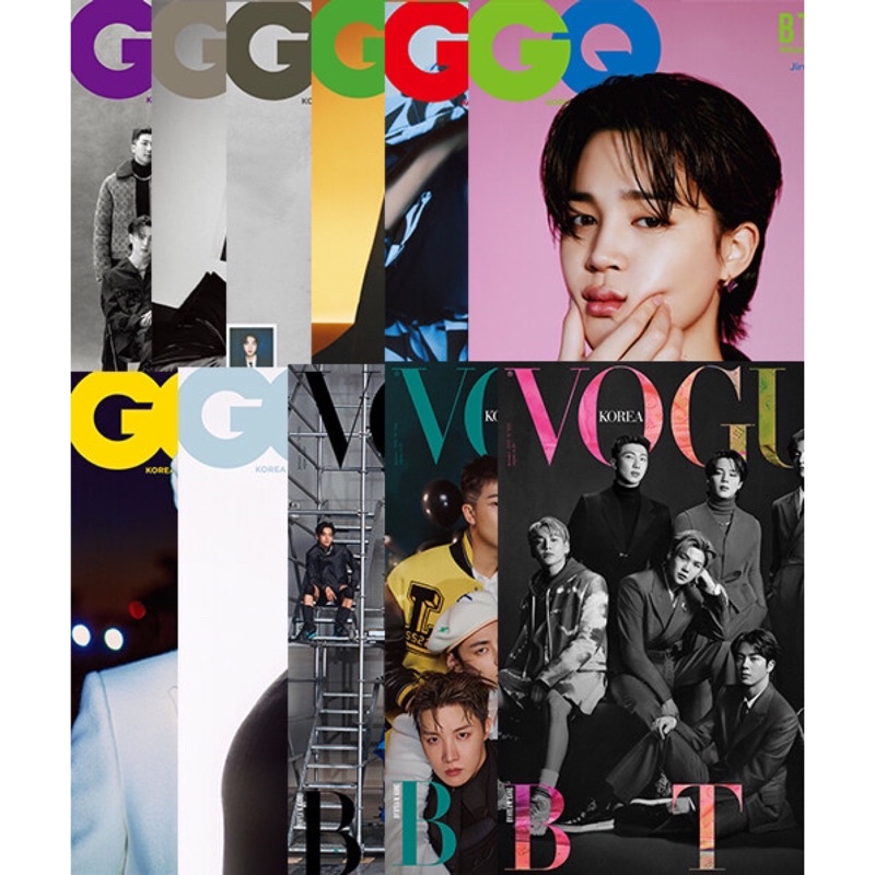 VOGUE Korea January 2022 BTS Special Edition - Now In Seoul