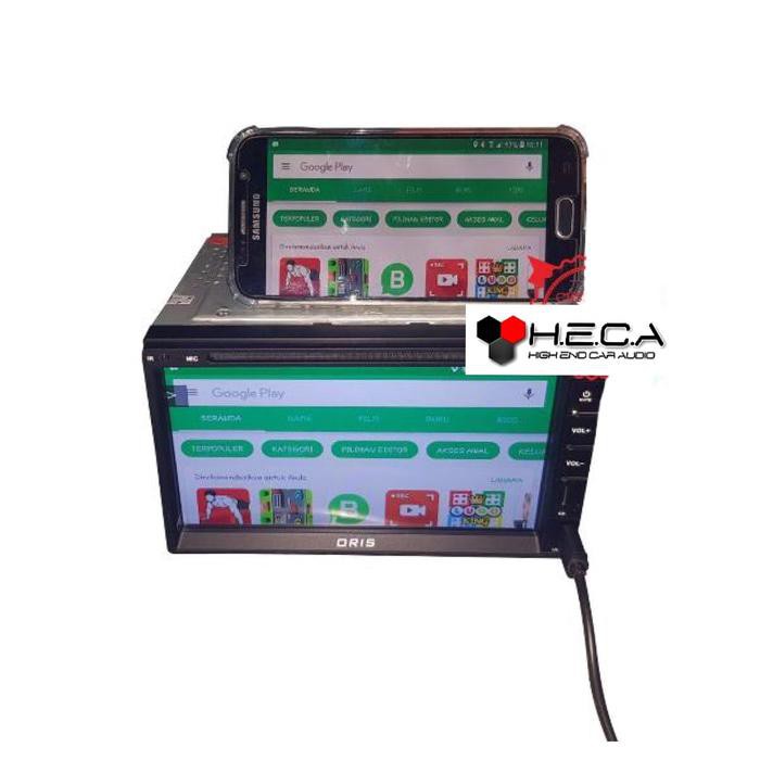 Jual Head Unit Double din ORIS AIO-2650CPT HRS Tape Mobil TV + Rear ...