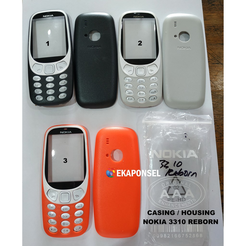 Jual NOKIA 3310 REBORN CASING / HOUSING | Shopee Indonesia