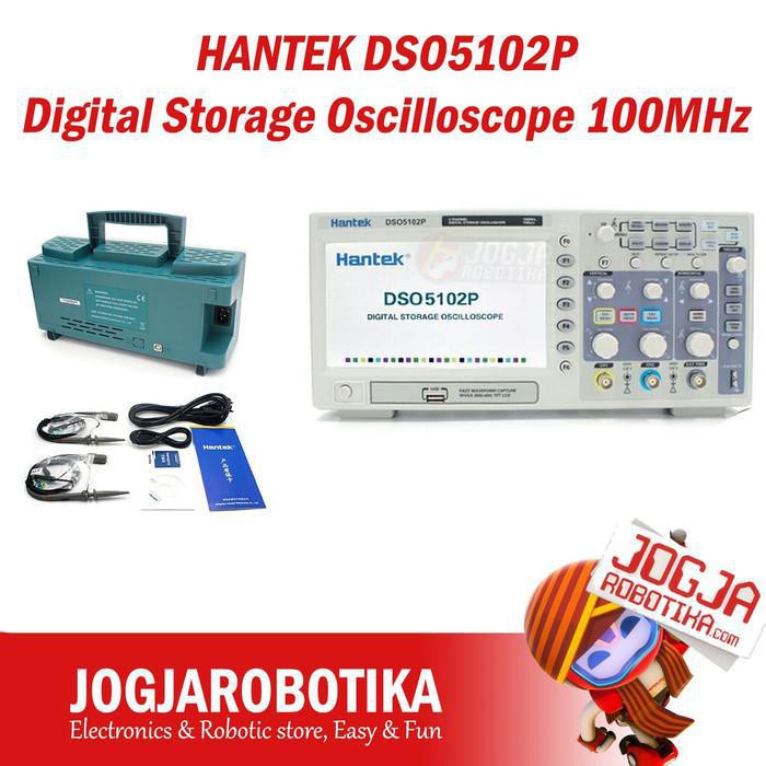 Jual HANTEK DSO5102P Digital Storage Oscilloscope 100MHz | Shopee Indonesia