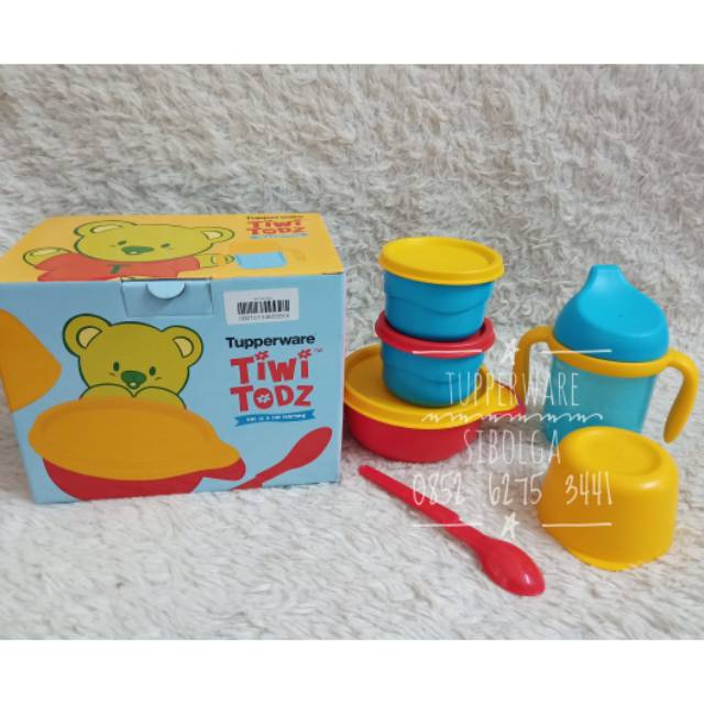 Jual TIWI TODZ Tupperware / perlengkapan makan bayi | Shopee Indonesia