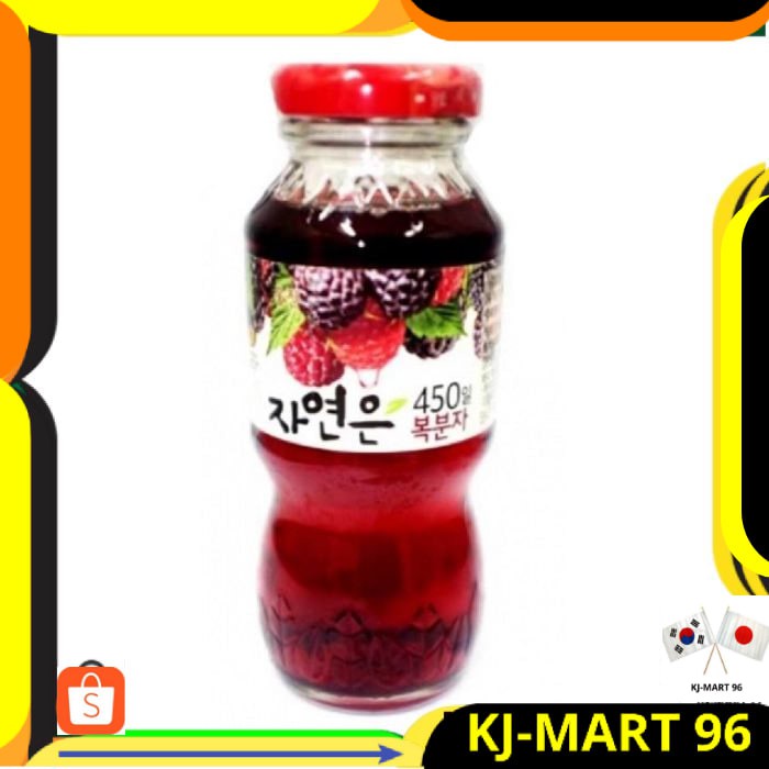 Jual KOREAN DRINK/MINUMAN KOREA WOONGJIN ZAIYEONUN JUS RASPBERRY 180 ML ...