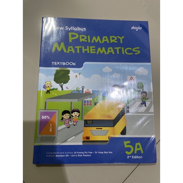 Jual Buku Maths Kelas Primary 5 A Dan 5 B (Text Book Dan Work Book ...