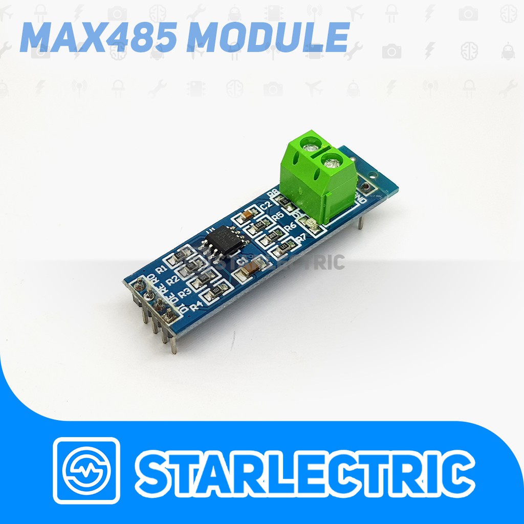 Jual MAX485 Modul RS-485 TTL UART To RS485 Module Arduino | Shopee ...