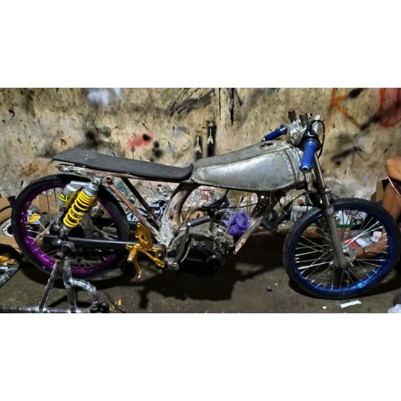 Jual tangki drag herex cb gl megapro tiger , model RX king papras mini ...