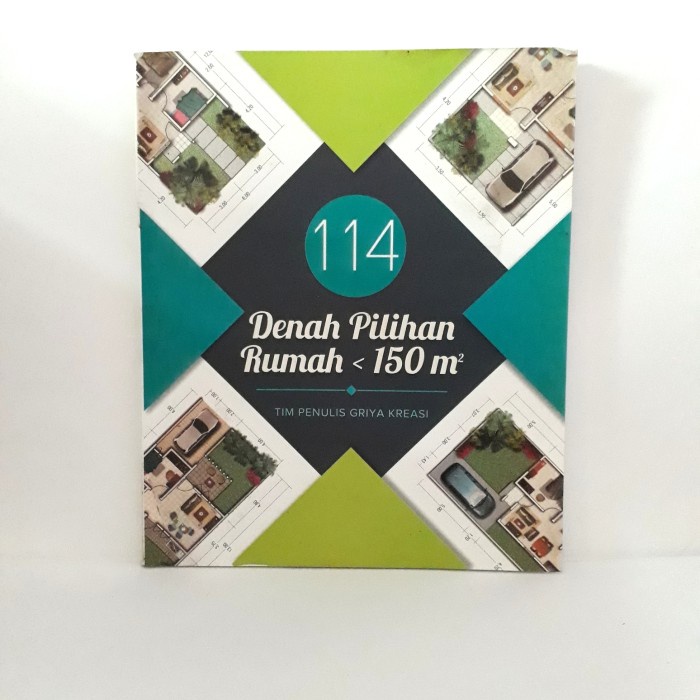 Jual Buku Arsitek - 114 Denah Pilihan Rumah (150 M2) | Shopee Indonesia