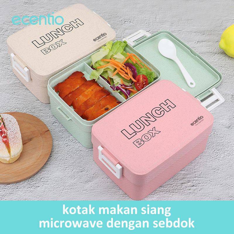 jual-ecentio-double-plastic-lunch-boxes-plbe-2601-kotak-makan-siang