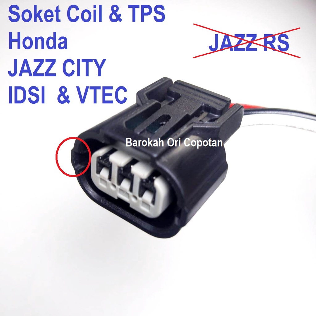 Jual Soket Koil Tps Cmp Honda Jazz City Idsi Vtec L A L A Coil Crankshaft Sensor Copotan Ori