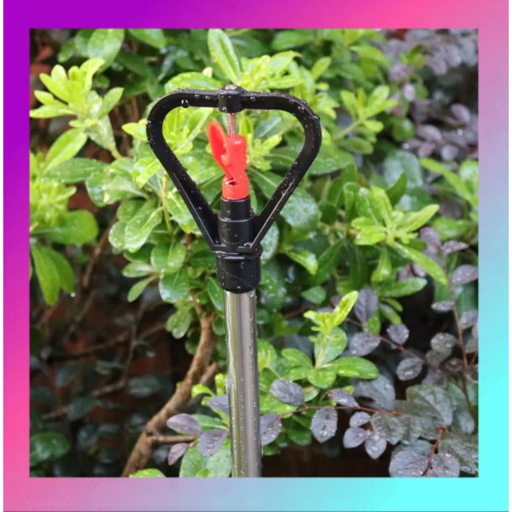 Jual Butterfly Sprinkler MERAH Semprotan Air Mancur Kupu 1/2