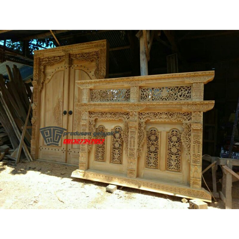 Jual pintu gebyok minimalis | Shopee Indonesia