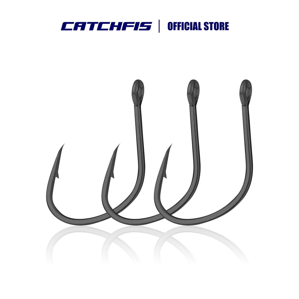 Fishing Hook 25pcs Fishing Hook with Fishing Line High Carbon