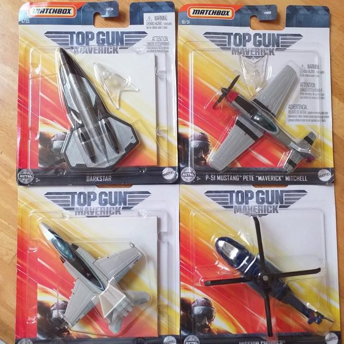 Jual matchbox top gun maverick set 4 | Shopee Indonesia