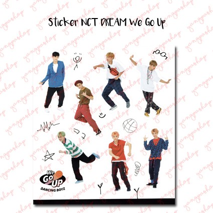 Jual [READY/ COD] DREAM WE GO UP STICKER NDRE SET FAN MADE UNOFFICIAL ...