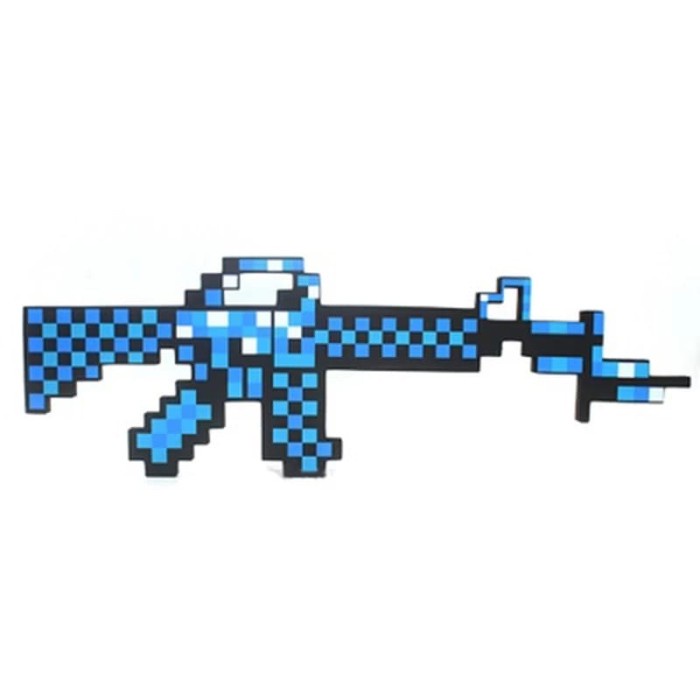 Jual Machine Gun Minecraft / Kado Mainan Anak Minecraft _Kindom ...