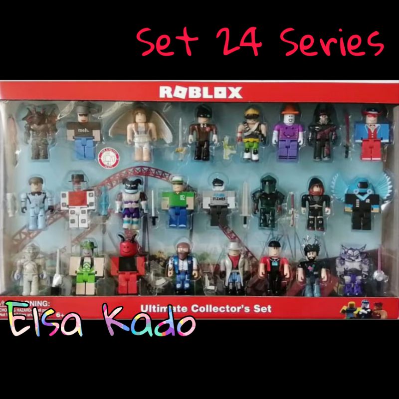 Jual Mainan Roblox Figure Set Isi 24 Minifigure Brick New Block