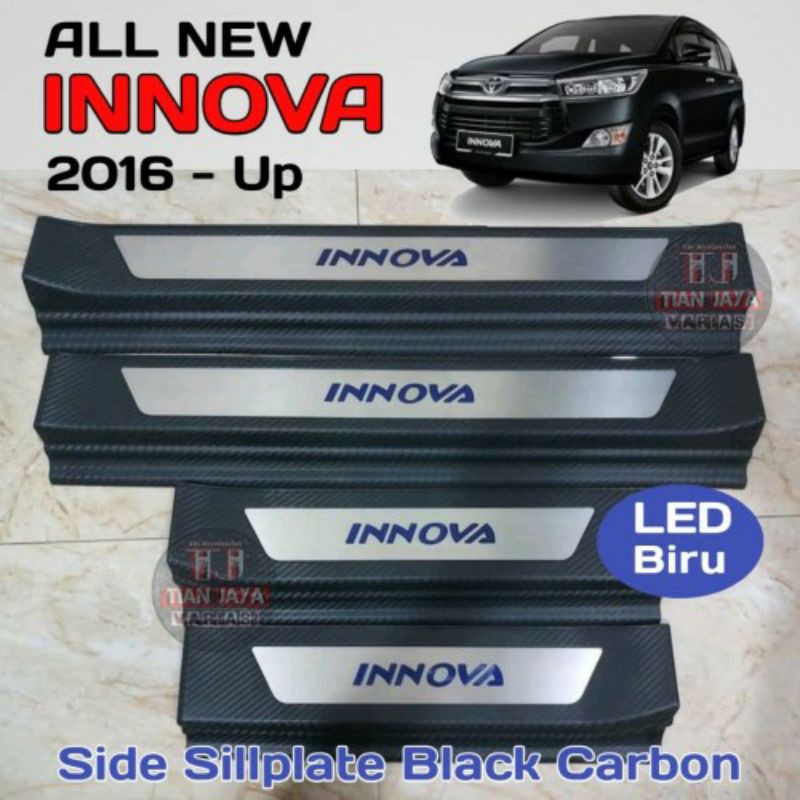 Jual Sill Plate Sillplate Samping Side Scuff Plate Mobil Toyota INNOVA ...