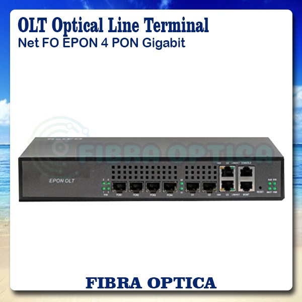 Jual OLT EPON 4 PON 2 LAN Gigabit | NetFO NF5804 EPON OLT 4 PON ...