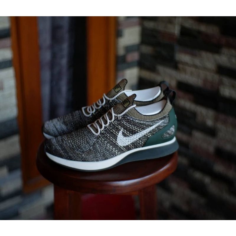 Jual Nike Air Zoom Maria Flyknit Racer Neutral Olive BNIB Shopee Indonesia