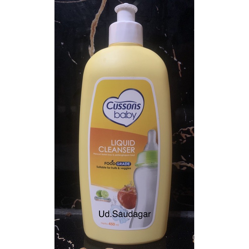 Jual Cussons Baby Liquid Cleanser Pencuci Botol Susu Bayi 450ml ...