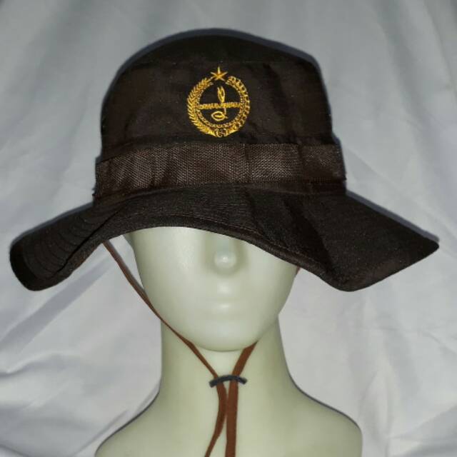 Jual Topi pramuka lapangan topi saka topi rimba lapangan | Shopee Indonesia