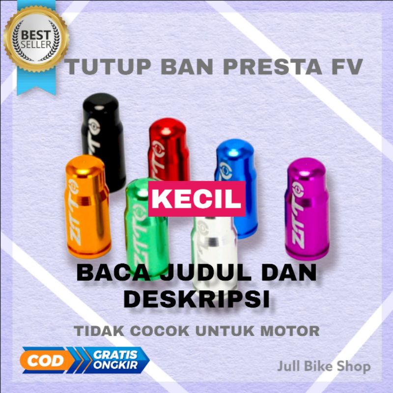 Jual ZTTO Jull Bike Shop PRESTA FV tutup pentil valve kecil sepeda ...