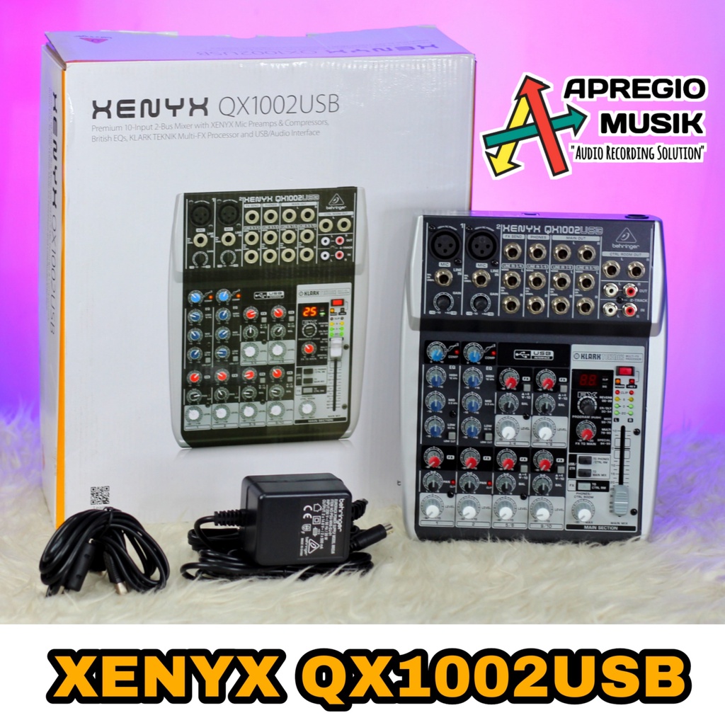 Jual Mixer Usb Behringer Xenyx Qx Usb Qx Usb Original Shopee