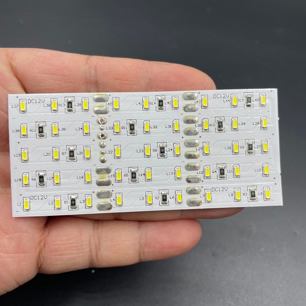 Jual Papan PCB LED 12V 3.6W White Dengan lem 3M | Shopee Indonesia
