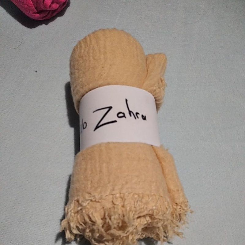 bahan pashmina crinkle shawl