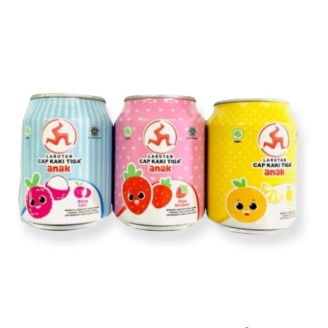 Jual Larutan Cap Kaki Tiga Anak 250ML All Varian Rasa | Shopee Indonesia