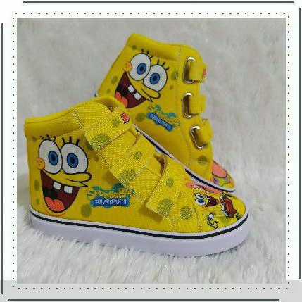 sepatu spongebob