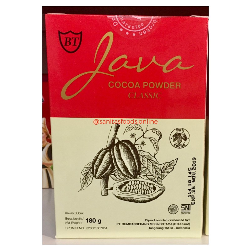 Jual Java Classic Cocoa Powder 180g | Shopee Indonesia