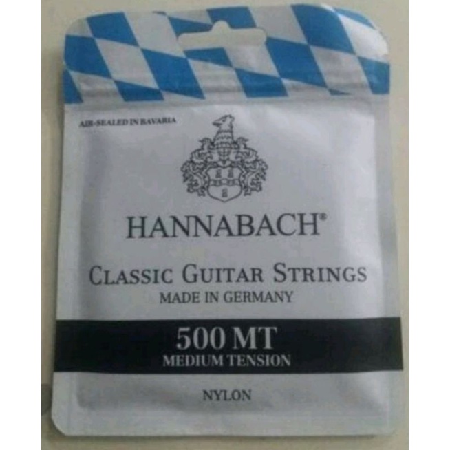 Jual hannabach senar nylon gitar klasik set lengkap original recomended ...