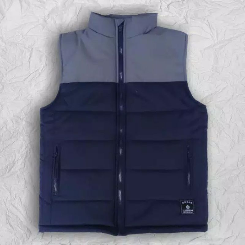 Jual jaket rompi motor rompi pria musim dingin rompi tebal pelindung ...