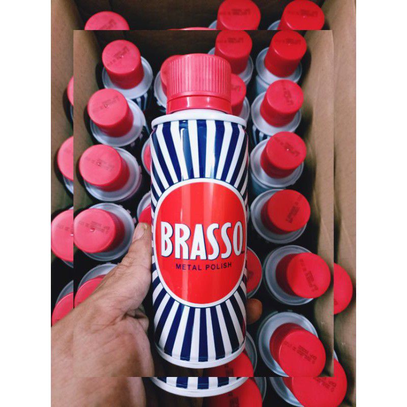 Jual Brasso Metal Polish (100ml dan 200ml ) | Shopee Indonesia