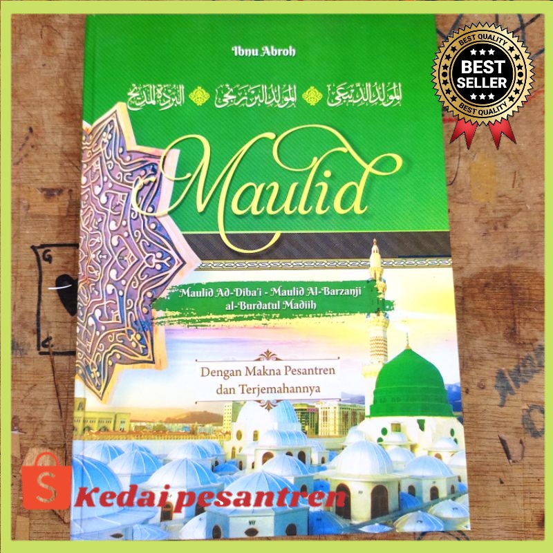 Jual Terjemah Maulid Barzanji Diba Burdah Lengkap Dengan Makna Pesantren Shopee Indonesia