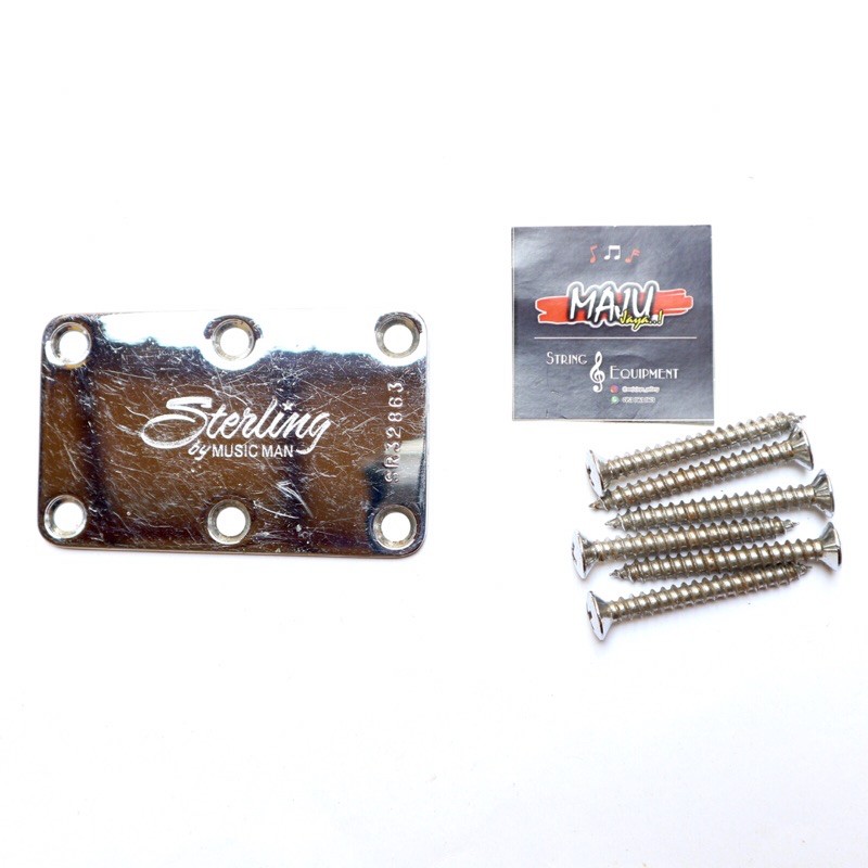 Jual neck plate plat ring join sterling musicman bass original Shopee