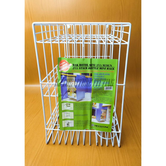 Jual Rak Botol - Rak Botol Mini 2 1/2 Susun Modeline B-40Me | Shopee ...