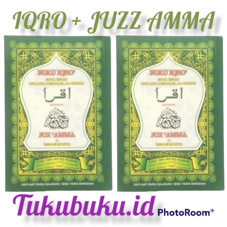 Jual BUKU IQRO PLUS JUZZ AMMA CARA CEPAT BELAJAR AL-QUR'AN | Shopee ...