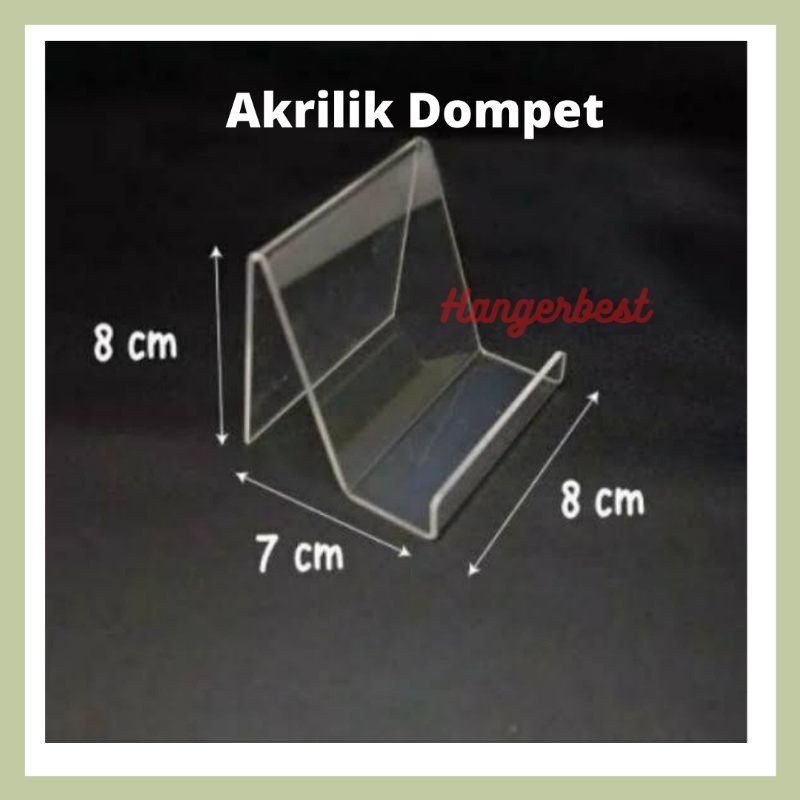 Jual Akrilik Dompet Pajangan Dompet Akrilik Shopee Indonesia