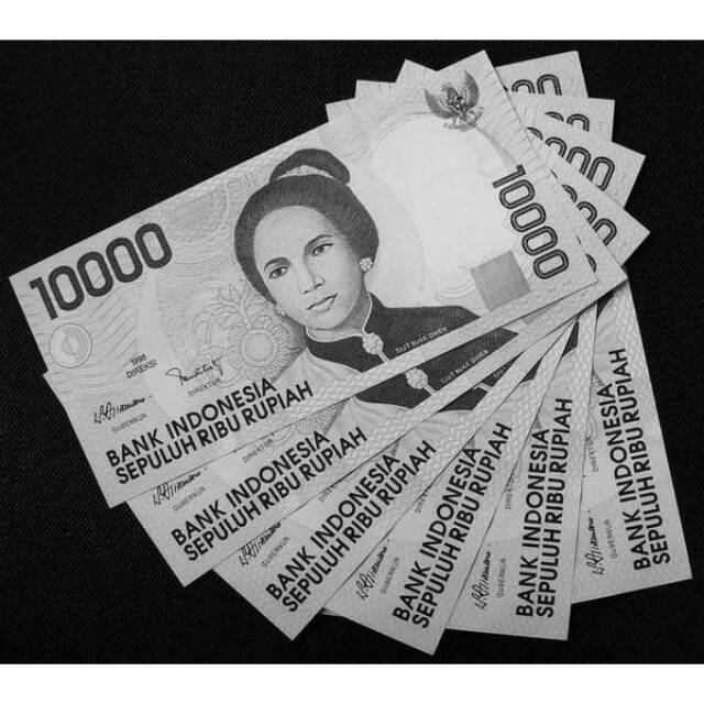 Jual 10000 Rupiah Cut Nyak Dien Thn 1998 Mahar Koleksi Shopee