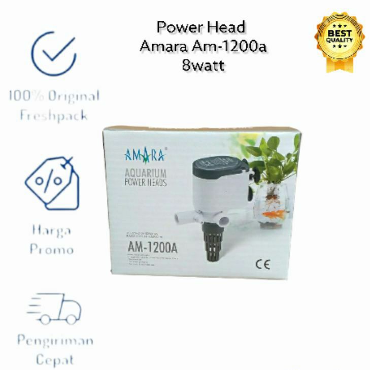 Jual Amara Am A Power Head Pompa Celup Aquarium Amara Am A