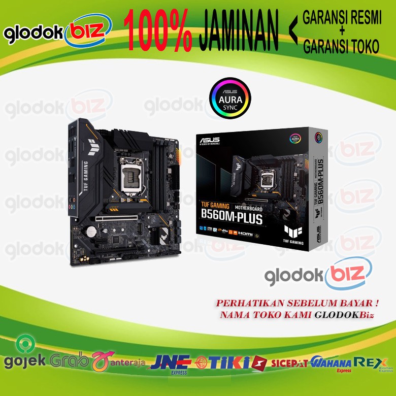 Asus TUF GAMING B560M-PLUS WIFI Micro ATX LGA1200 Motherboard | Shopee