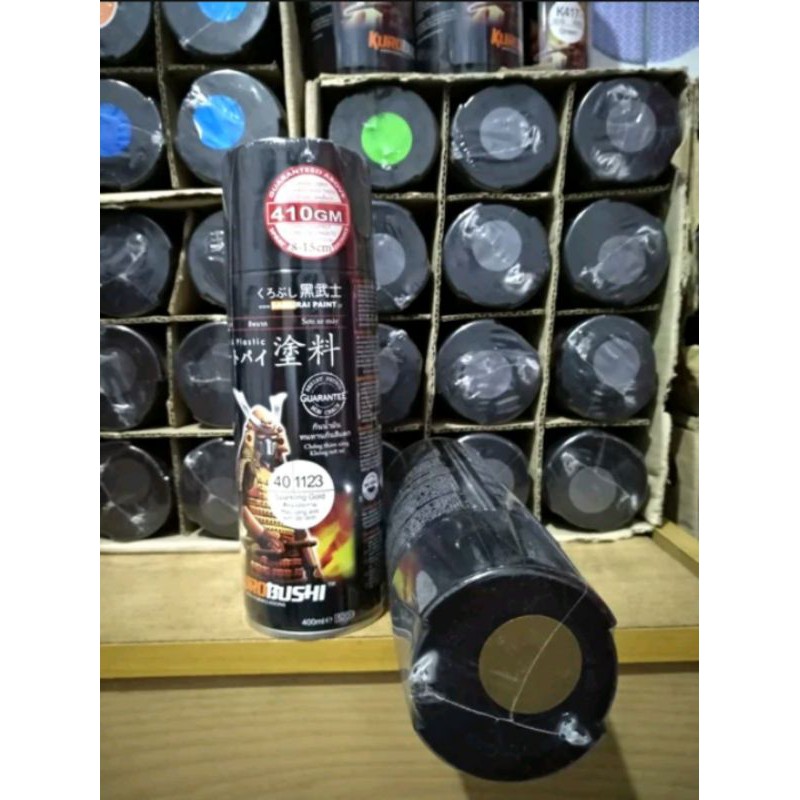 Jual Cat Semprot Samurai Paint Spray Pilox Pylog Samurai Sparkling Gold ...